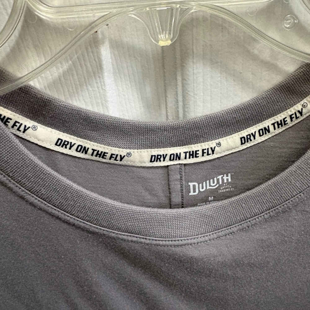 Duluth Trading Co Navy Short Sleeve Crew Tee - Picture 5 of 6
